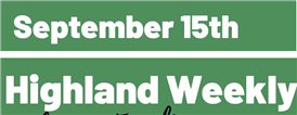  Highland Weekly - September 15th 